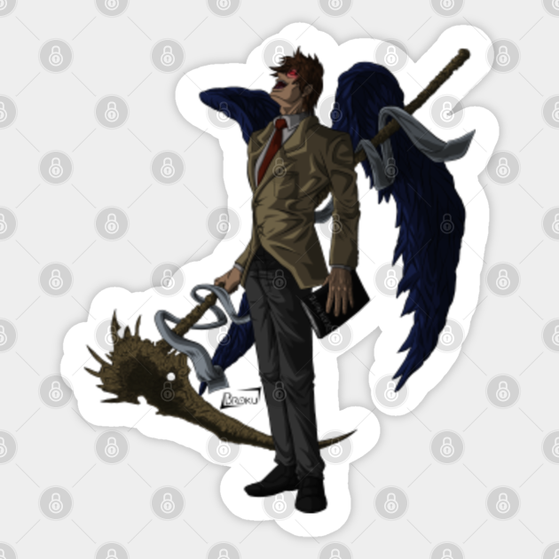 Light Yagami, the Shinigami - Death Note - Sticker | TeePublic